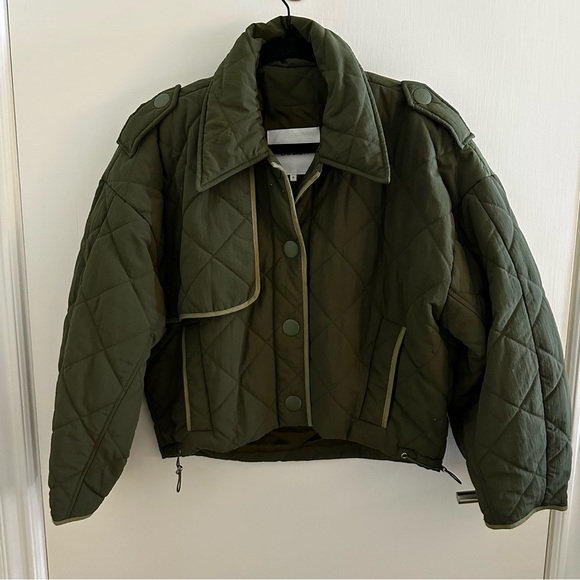 ba&sh Widy Blouson quilted jacket - Picture 1 of 3